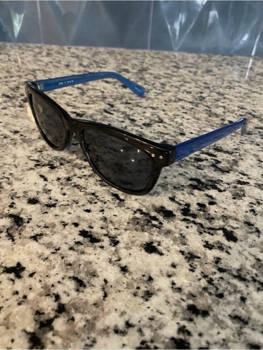 Cole Haan C6069 Black BLue Cats Eye Sunglasses 52-19 140 H10451